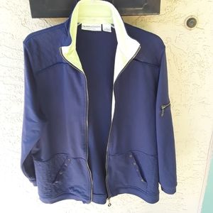 DRAPPER & DAMON'S PETITES KNIT JACKET, PL